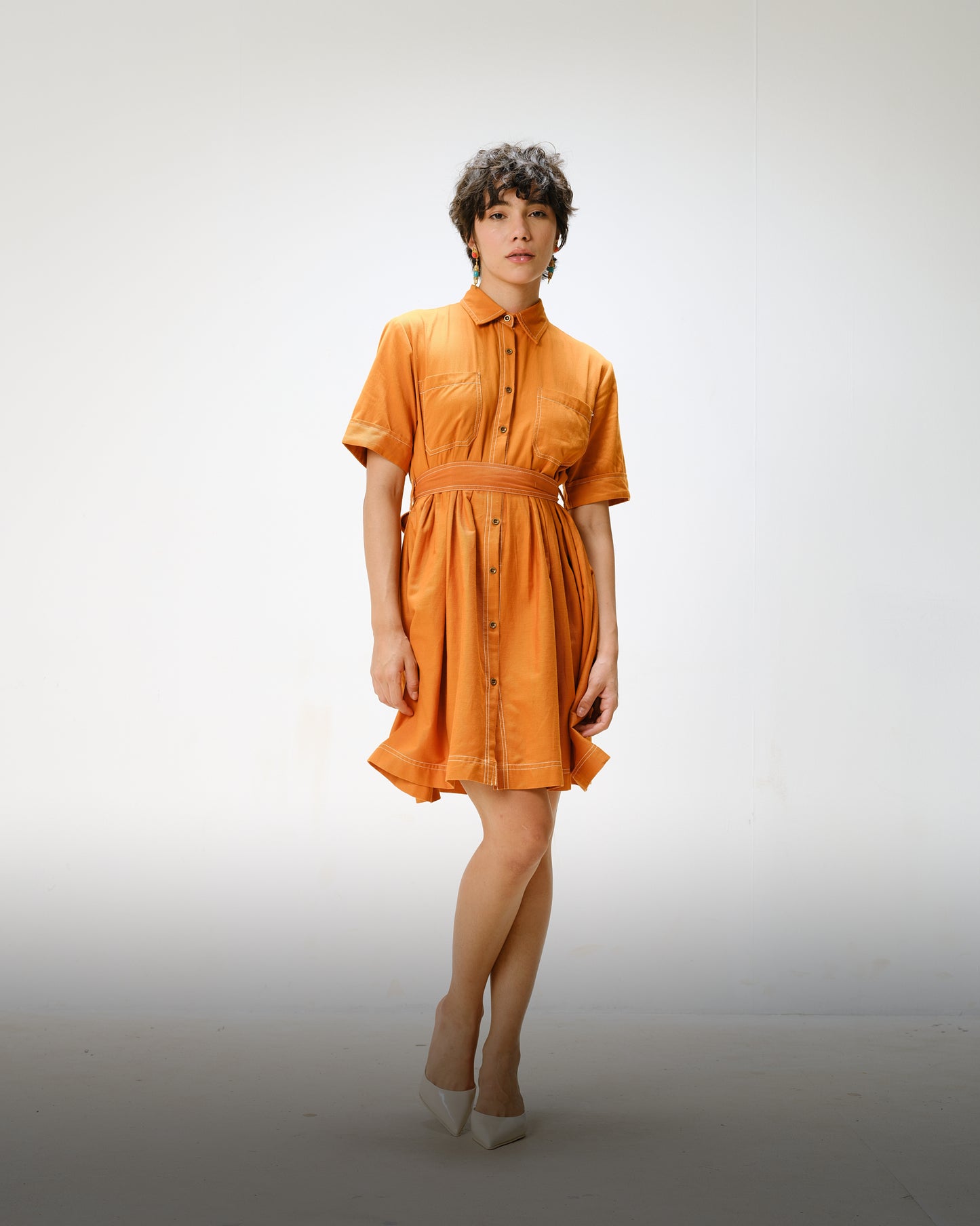 Orange Sherbet Dress