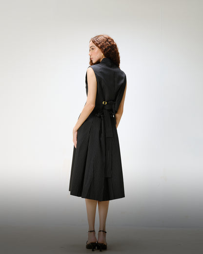 Pinstripe Notched Co-ord Set
