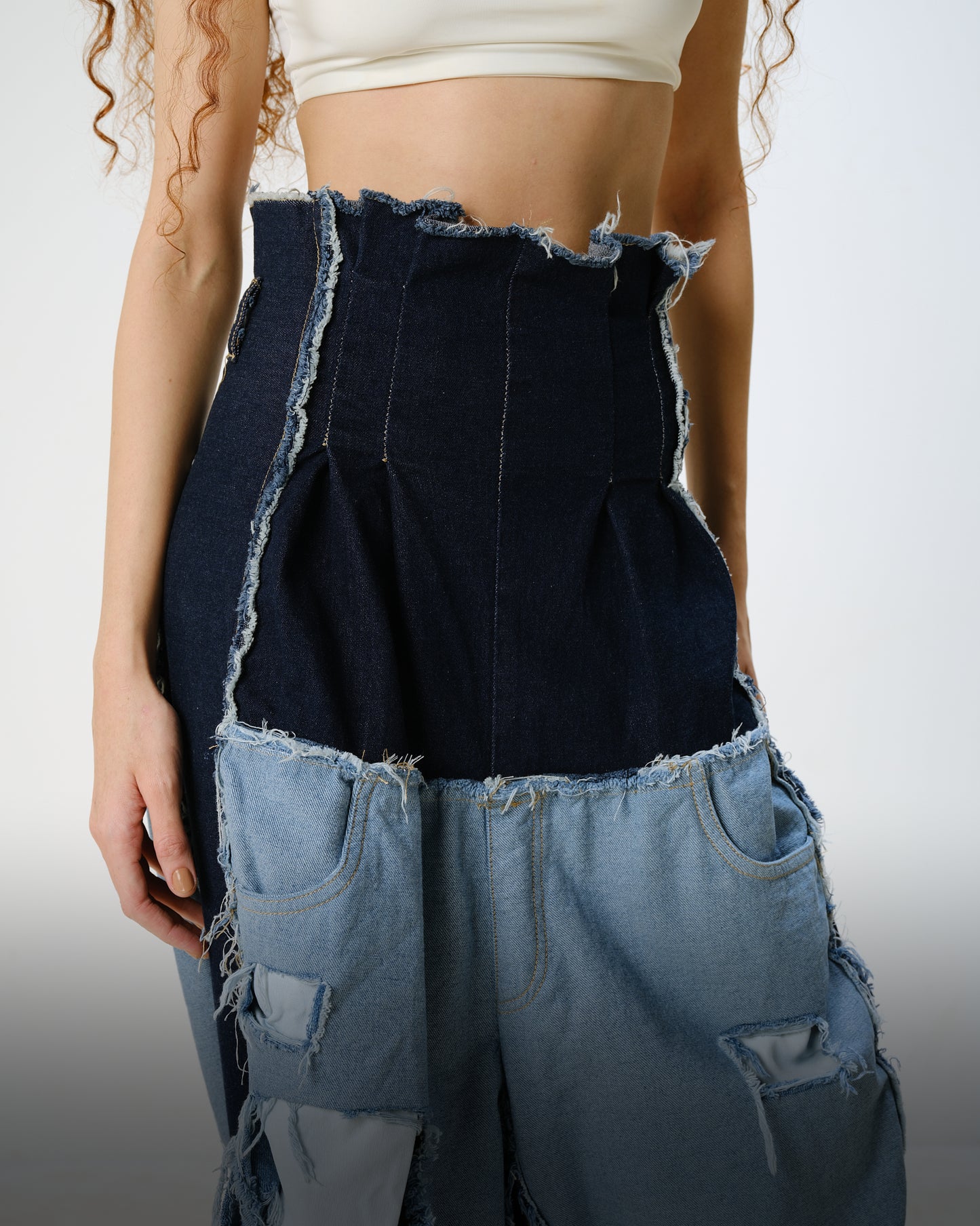 Georgie Corset Denim