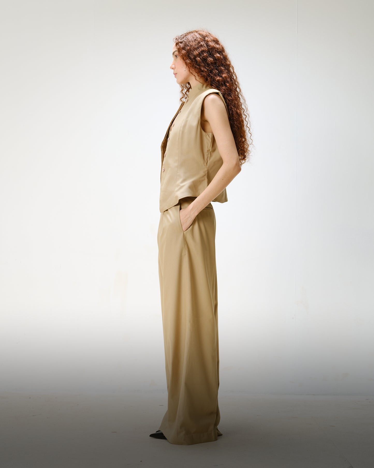 Contoured Waistcoat Co-ord Set