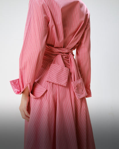 Hourglass Zip Up Shirt Dress