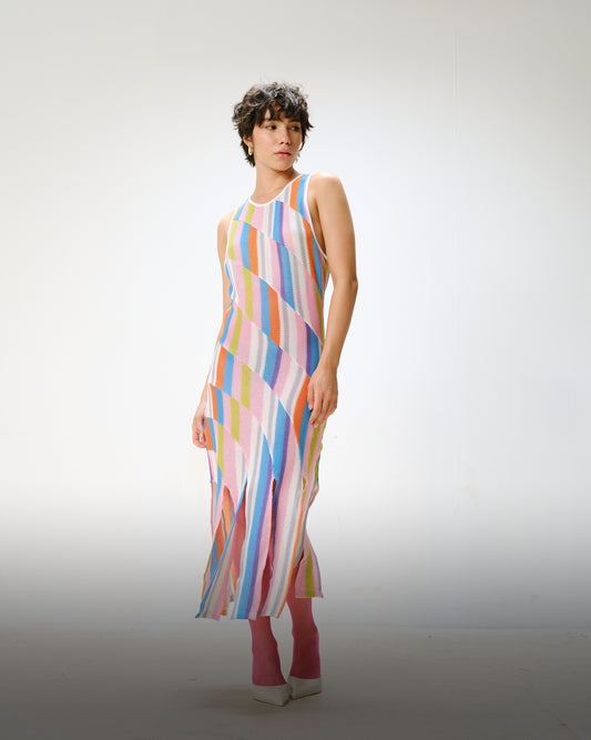 Rain'bow Fringe Dress