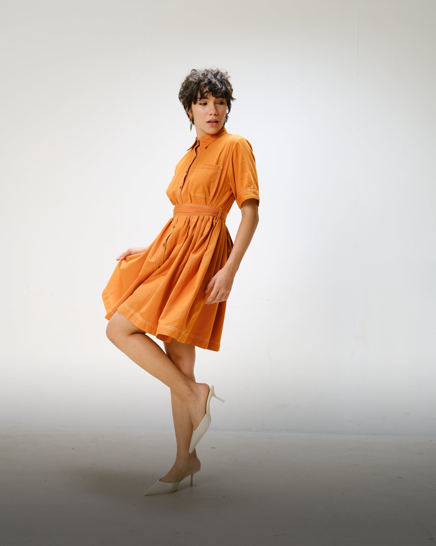 Orange Sherbet Dress