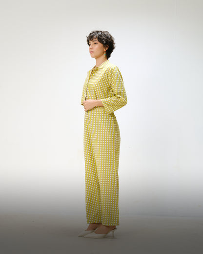 Yellow Bon Bon Co-ord Set