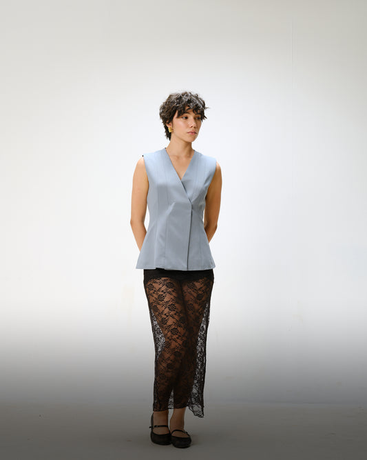 Panelled Tailored Waistcoat