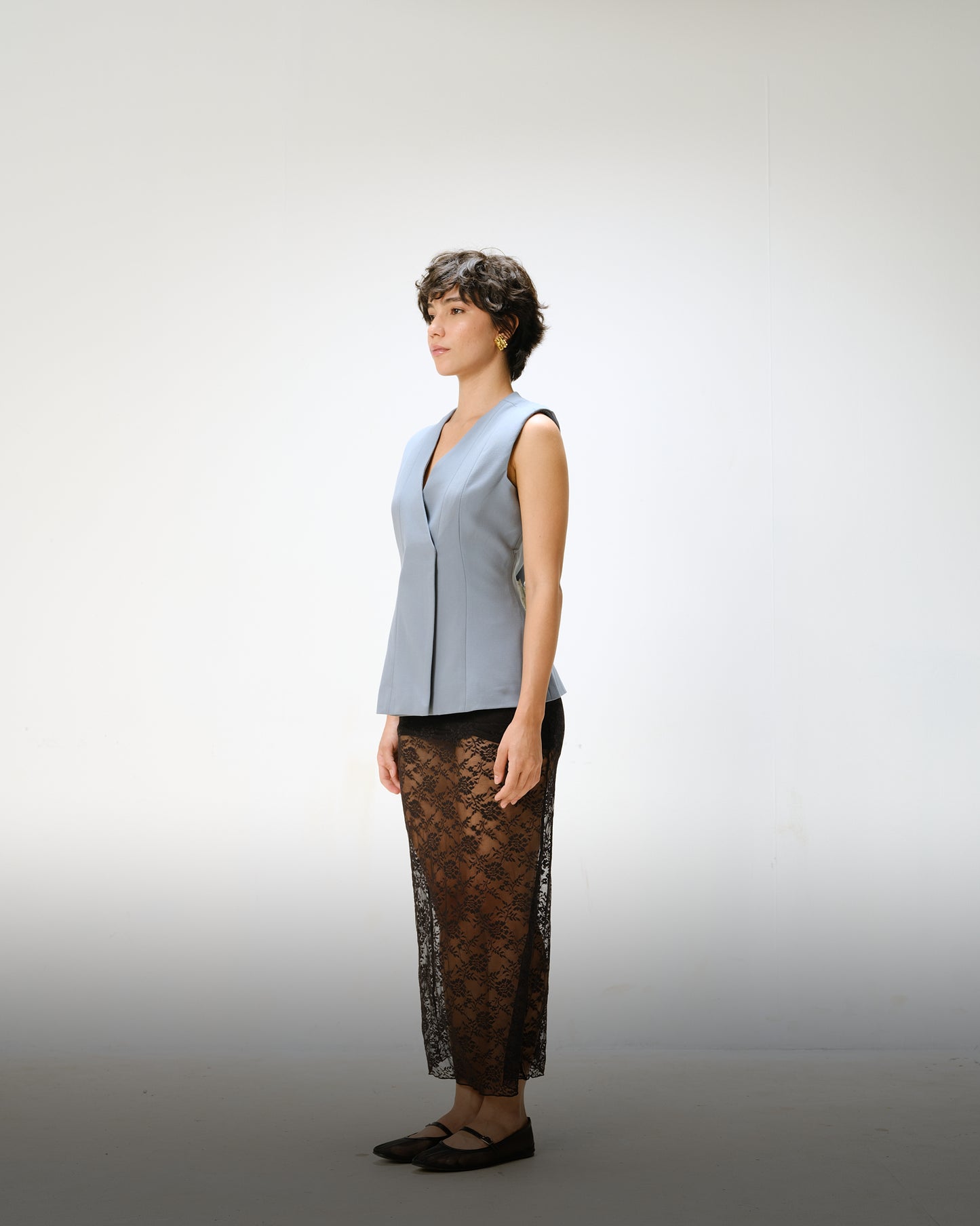 Panelled Tailored Waistcoat